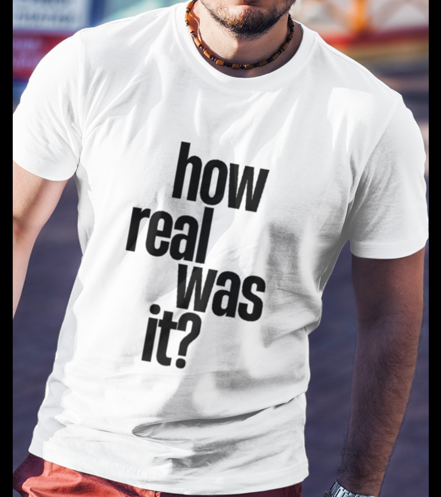 Asha Banks UK How Real Was It T-Shirt