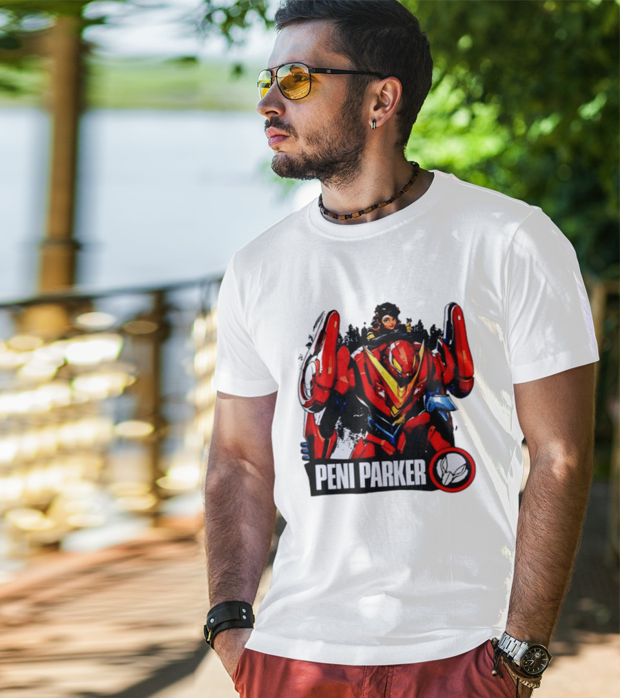 Peni Parker SP//dr Mech Anime Robot T-Shirt