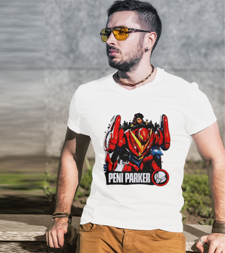 Peni Parker SP//dr Mech Anime Robot T-Shirt
