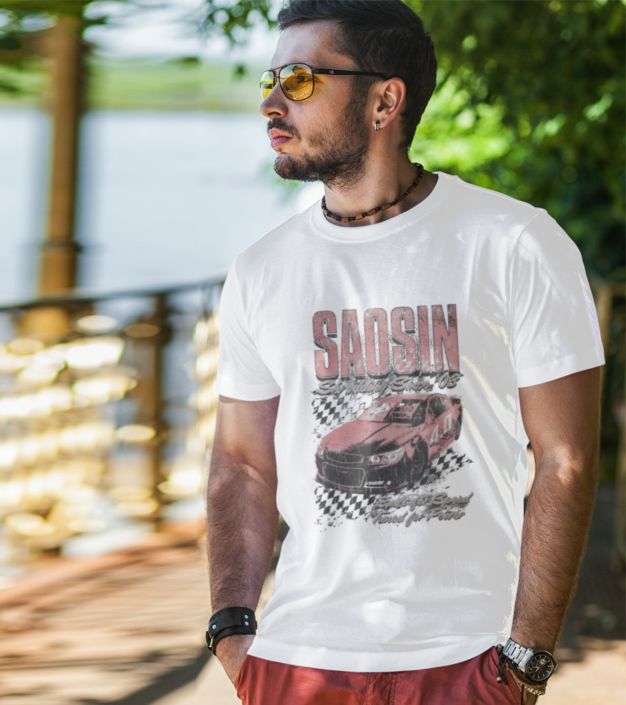 Saosin Built For Speed Turned For Power Shredding Since 2003 T-Shirt