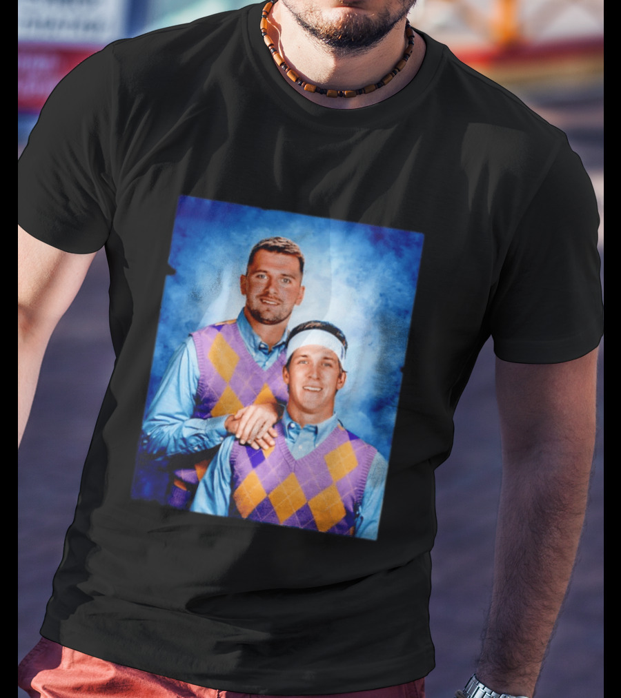 Austin Reaves Luka Doncic Step Brothers T-Shirt