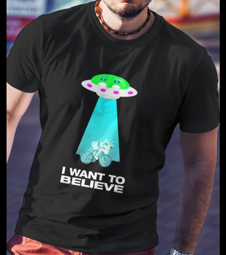 Colnago Cyclist UFO I Want To Believe Cycling T-Shirt