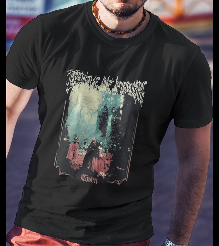Cradle Of Filth Coven Gothic Gathering Under Moonlit Trees T-Shirt