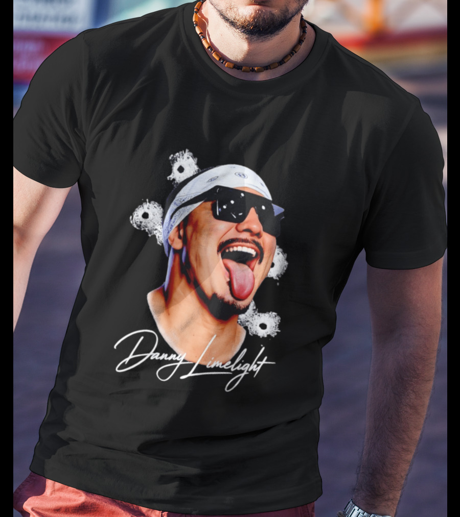 Danny Limelight Wrestling AEW Bandana And Sunglasses T-Shirt
