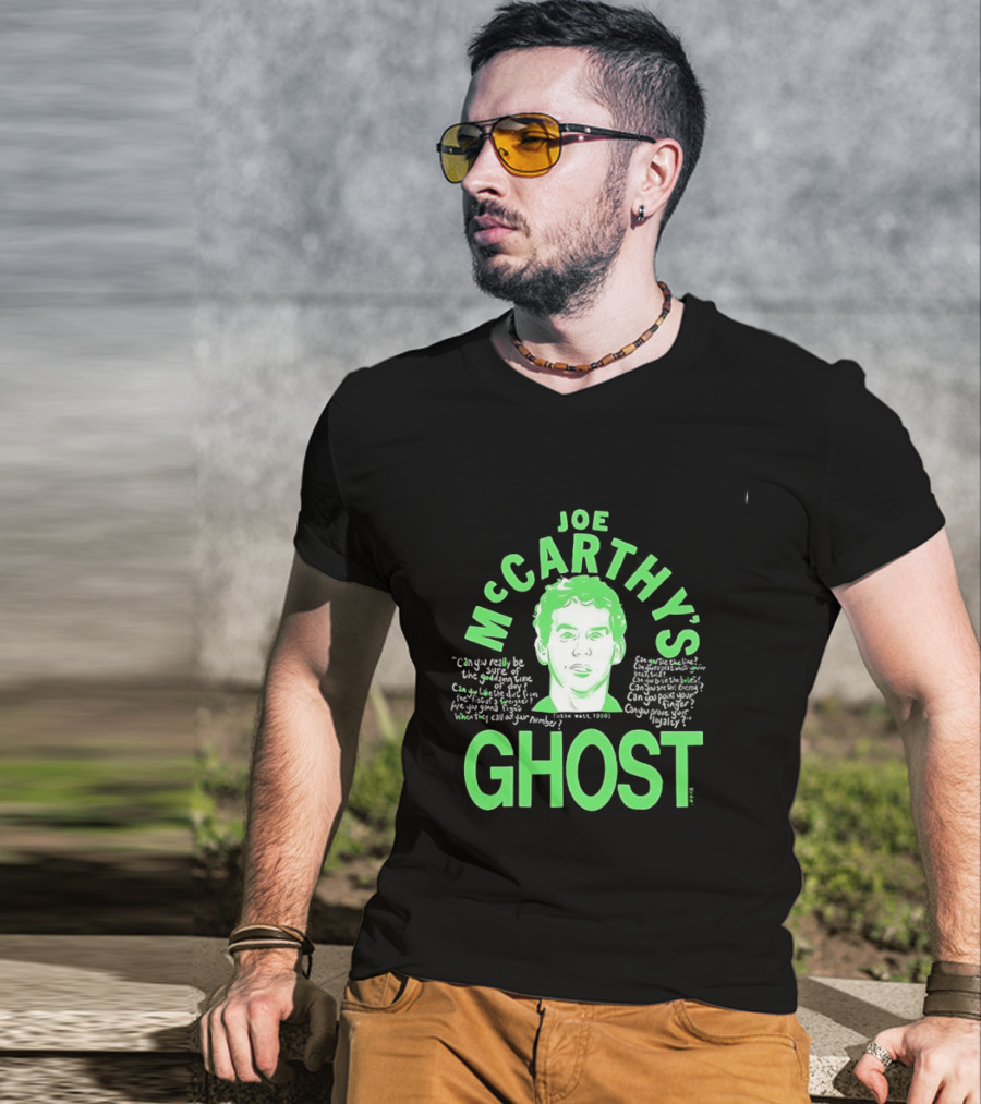 Joe McCarthy's Ghost Mike Watt 1980 Minutemen Punk Rock T-Shirt