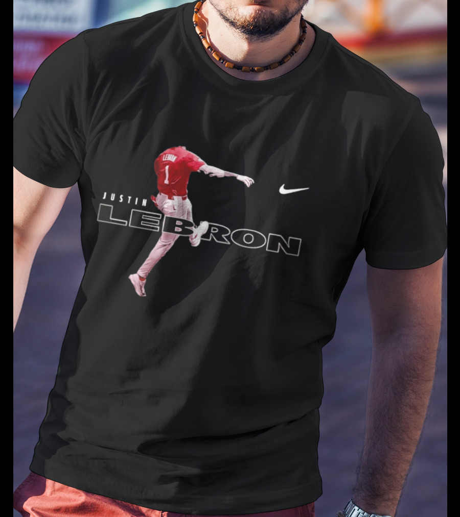 Justin Lebron Athlete Energy Alabama Crimson Tide Nike Jump T-Shirt