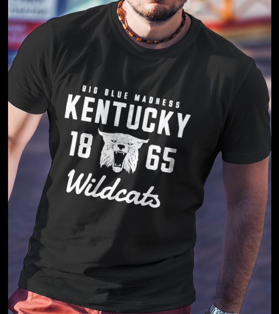 Big Blue Madness Kentucky Wildcats 1865 T-Shirt
