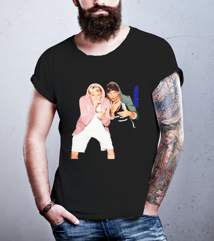 Niall Horan Louis Tomlinson One Direction Pose T-Shirt
