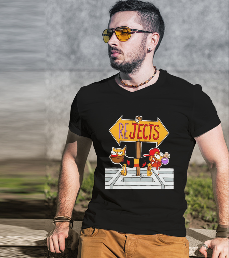 Nickelodeon CatDog Tough Guys Rejects Sign T-Shirt