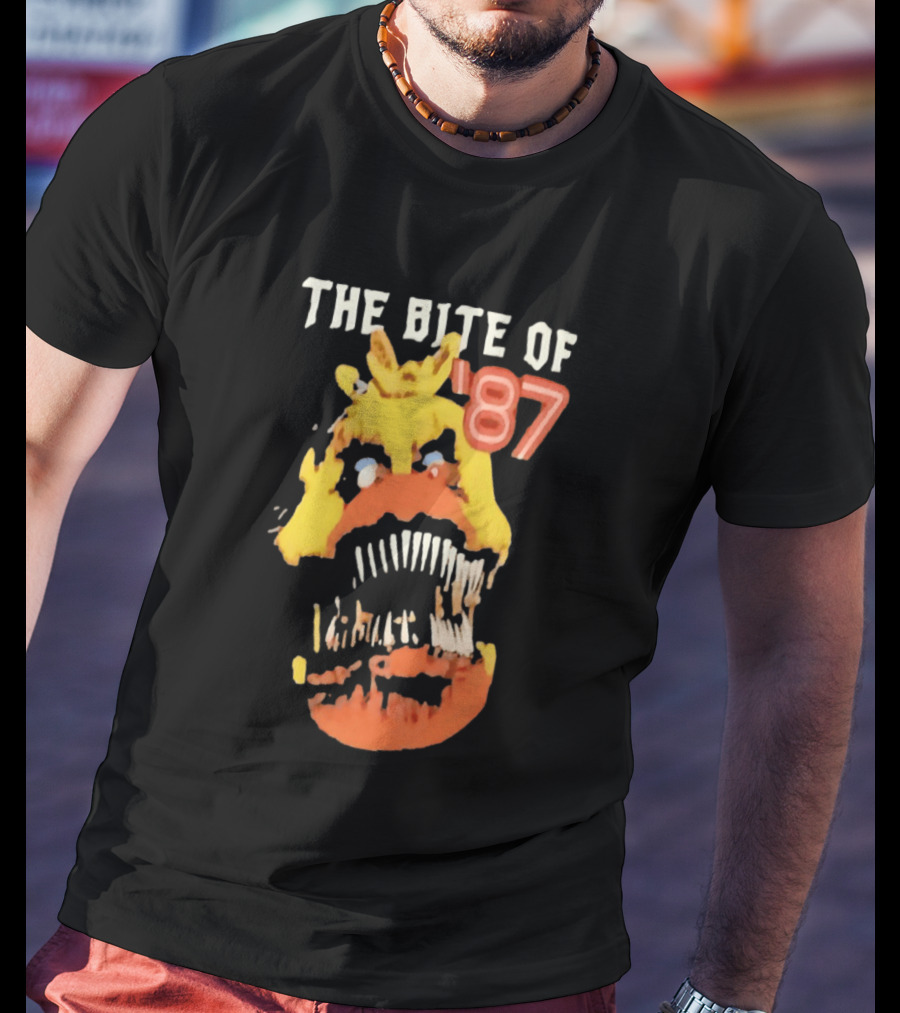 The Bite Of '87 Nightmare Chica Five Nights At Freddy's T-Shirt