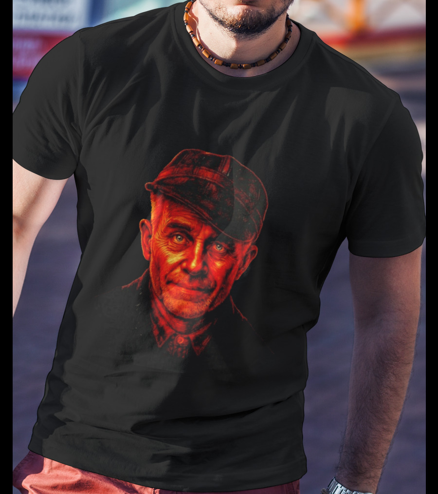Old Man Artistic Vintage Cap T-Shirt