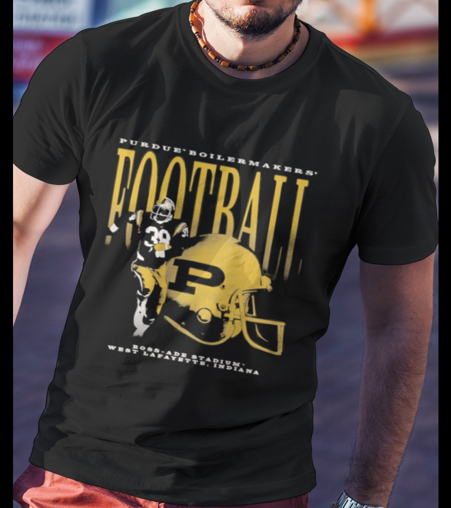 Purdue Boilermakers Football Ross Ade Stadium West Lafayette Indiana T-Shirt
