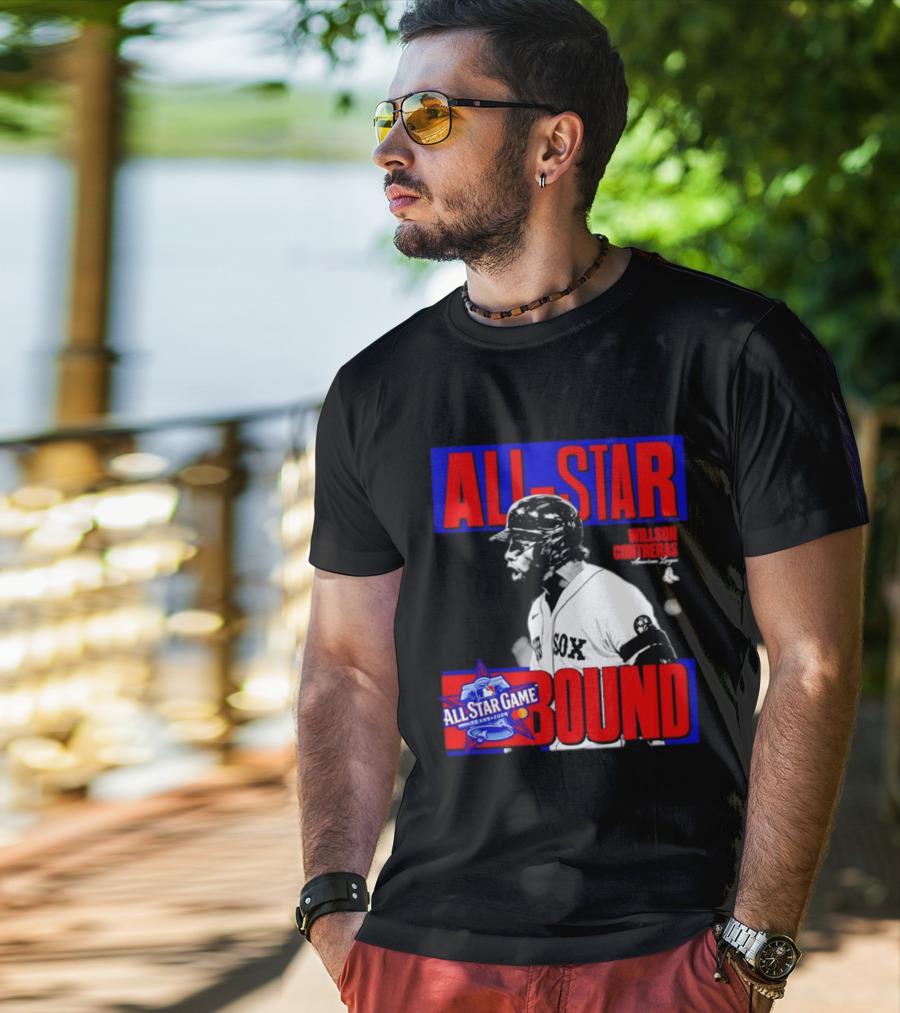 All Star Bound 2024 Willson Contreras Texas American League T-Shirt