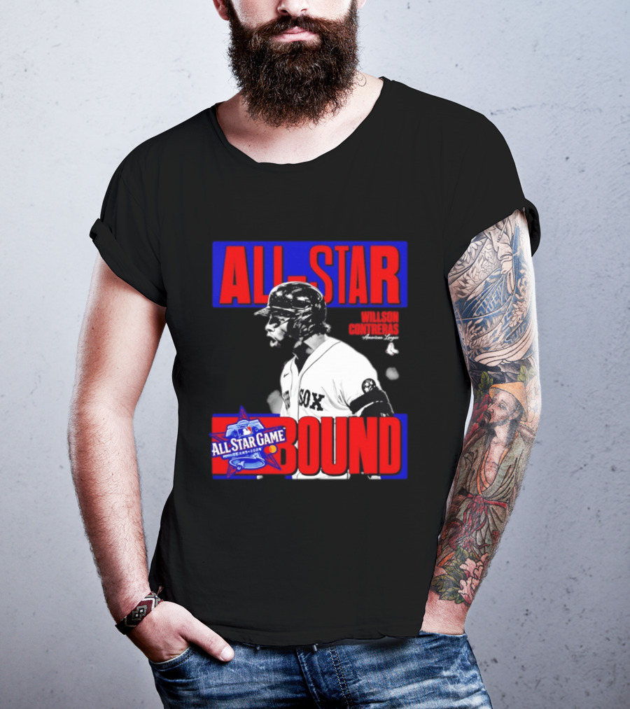 All Star Bound 2024 Willson Contreras Texas American League T-Shirt
