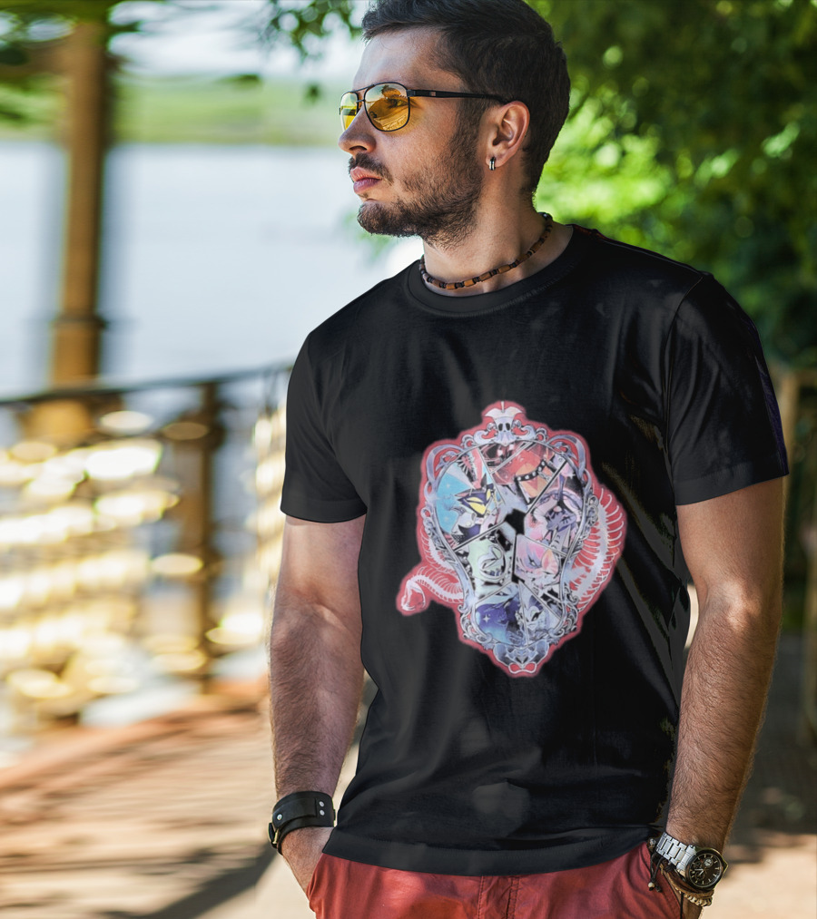 Helluva Boss Seven Deadly Sins Characters T-Shirt