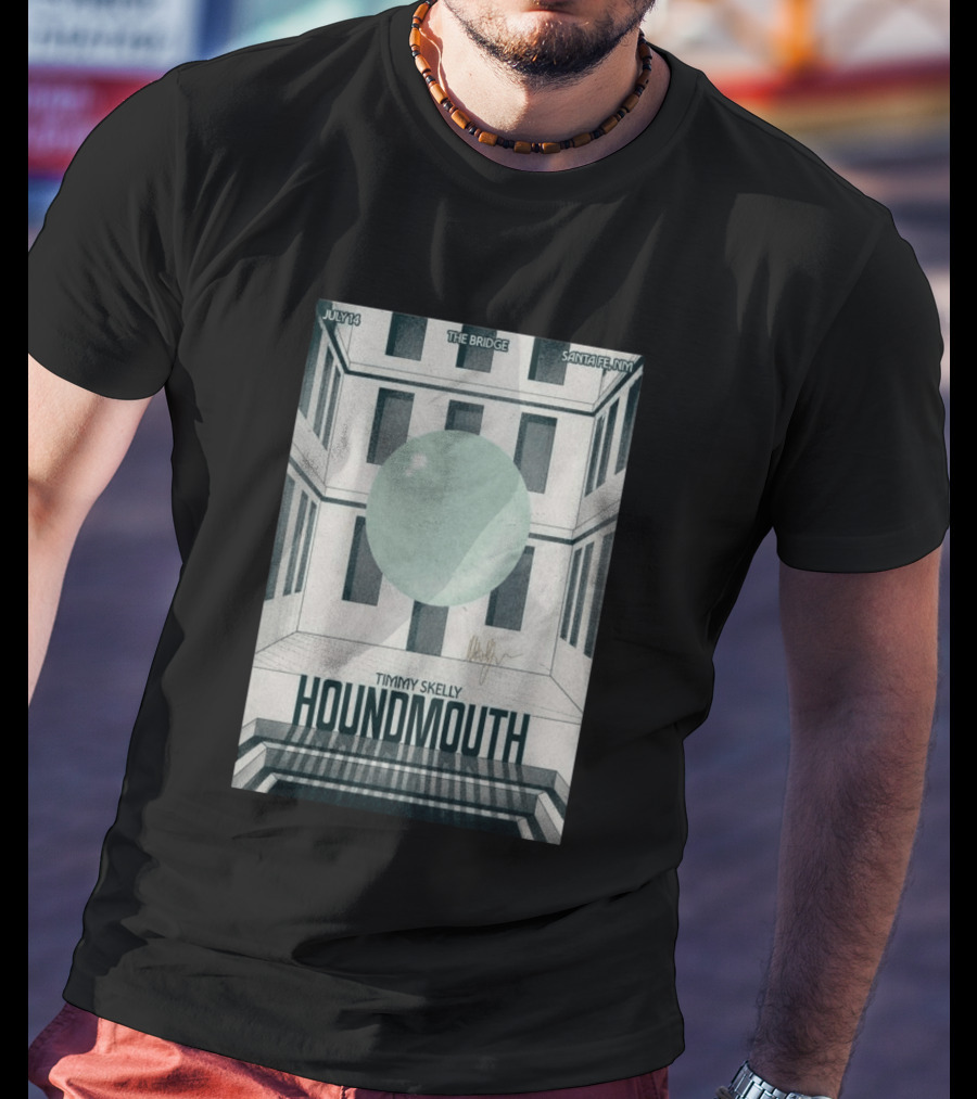 Houndmouth Timmy Skelly The Bridge Santa Fe NM July 14 2026 T-Shirt