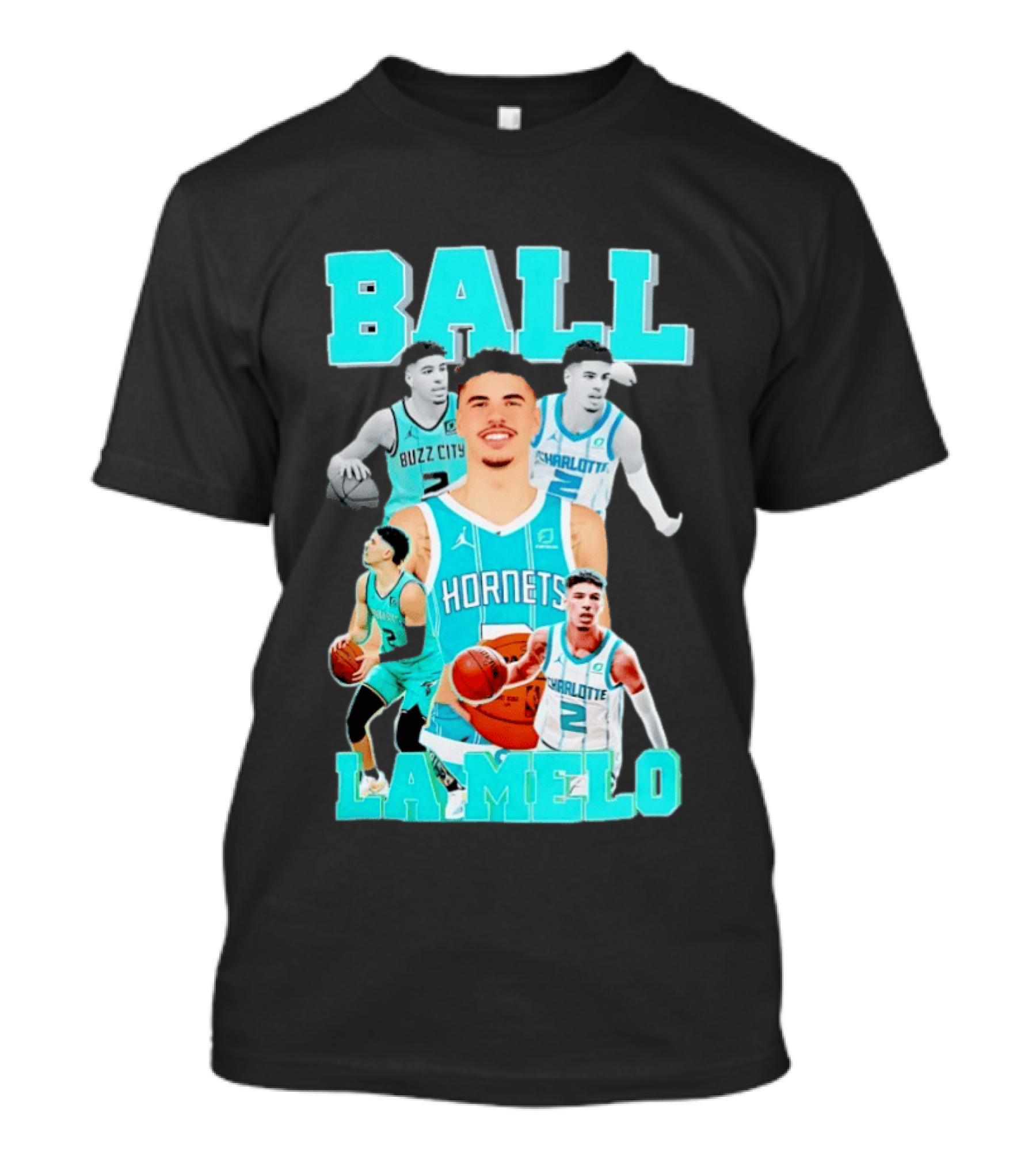 LaMelo Ball Hornets Buzz City Charlotte NBA T-Shirt