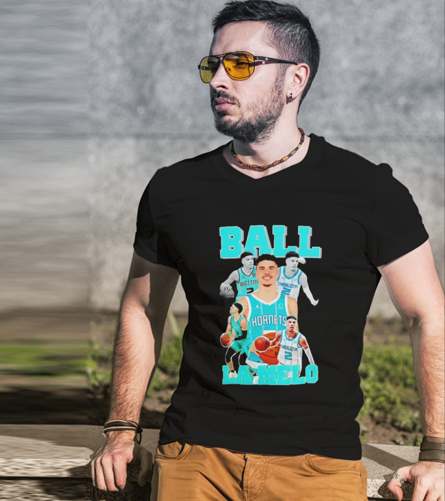 LaMelo Ball Hornets Buzz City Charlotte NBA T-Shirt