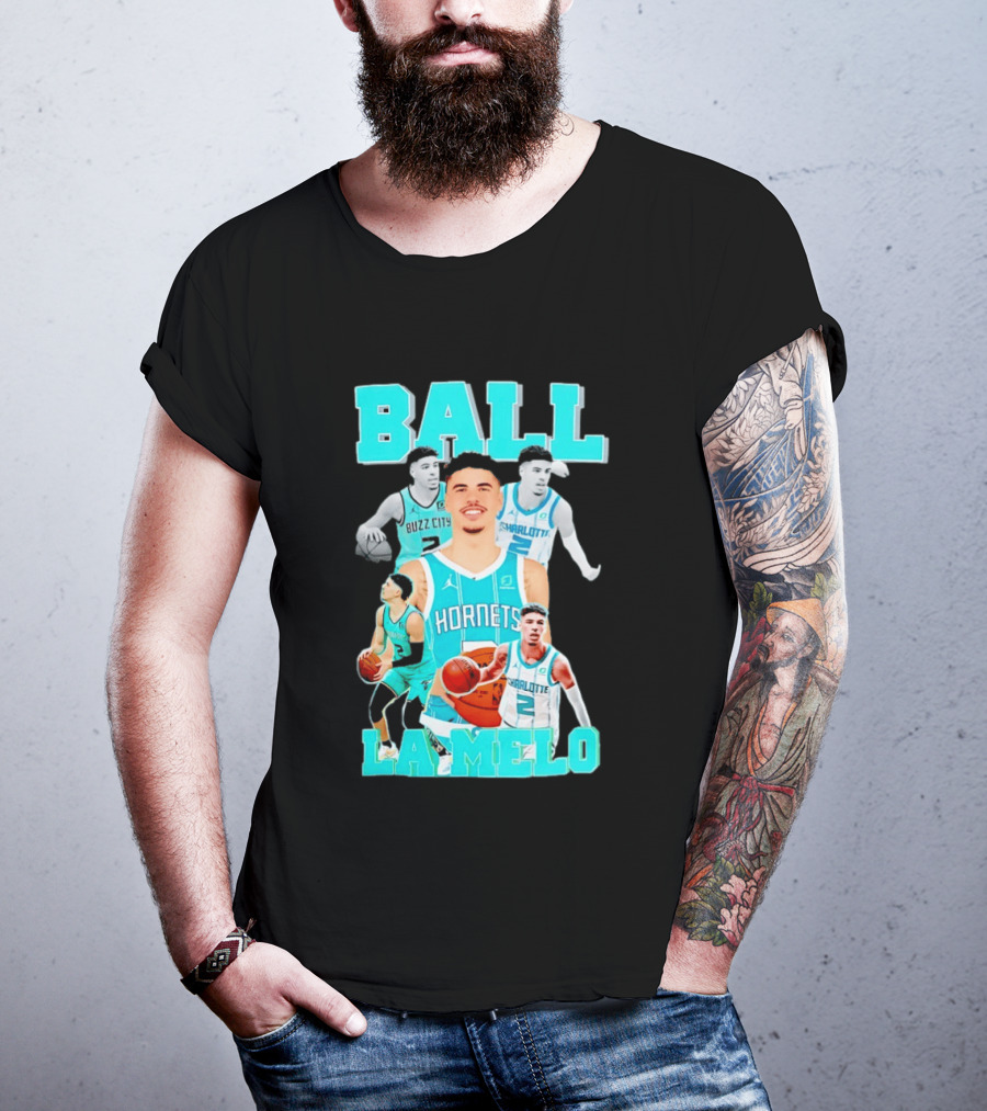 LaMelo Ball Hornets Buzz City Charlotte NBA T-Shirt