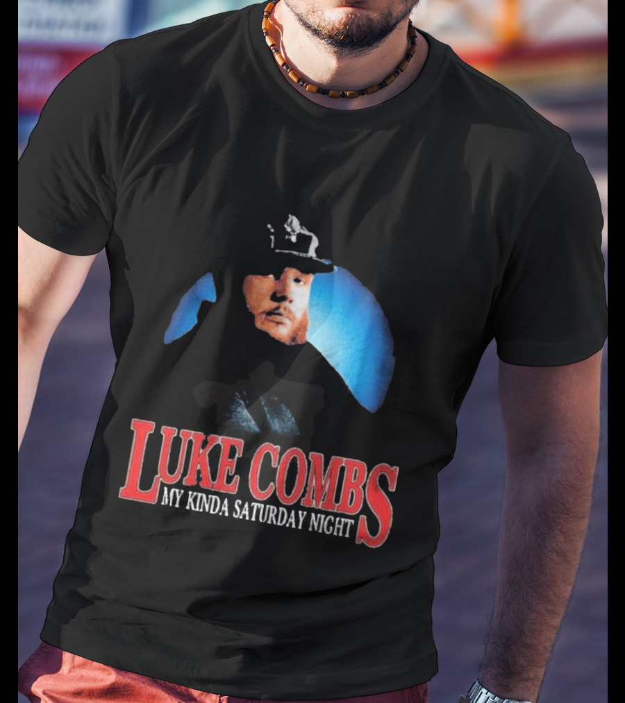 Luke Combs My Kinda Saturday Night Tour UK EU Pop Up London Dublin Edinburgh T-Shirt