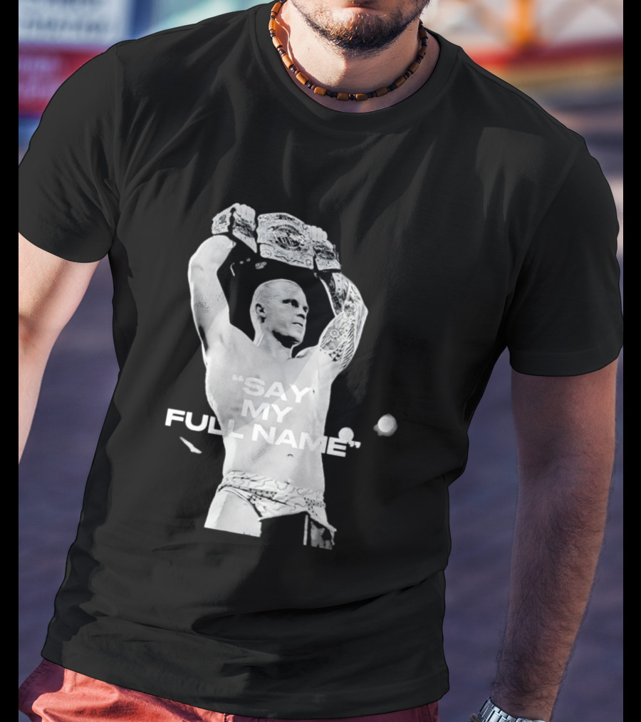 Ilja Dragunov WWE Say My Full Name Wrestling Champion T-Shirt
