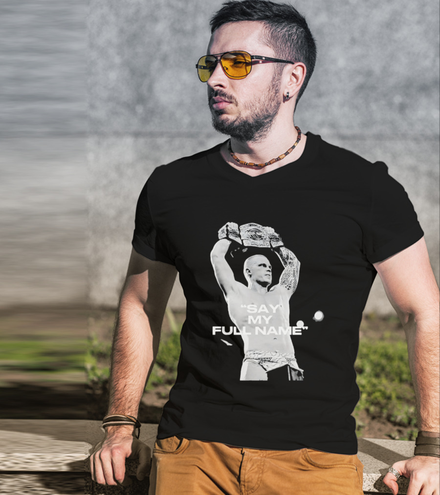 Ilja Dragunov WWE Say My Full Name Wrestling Champion T-Shirt