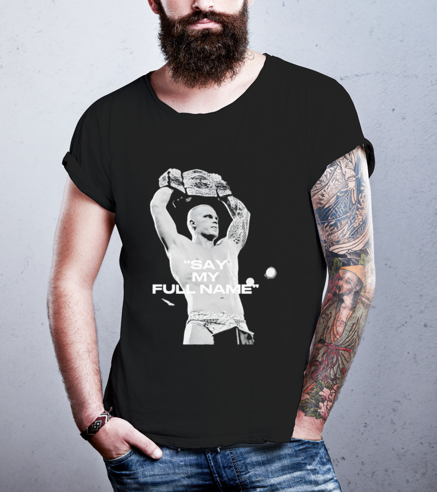 Ilja Dragunov WWE Say My Full Name Wrestling Champion T-Shirt