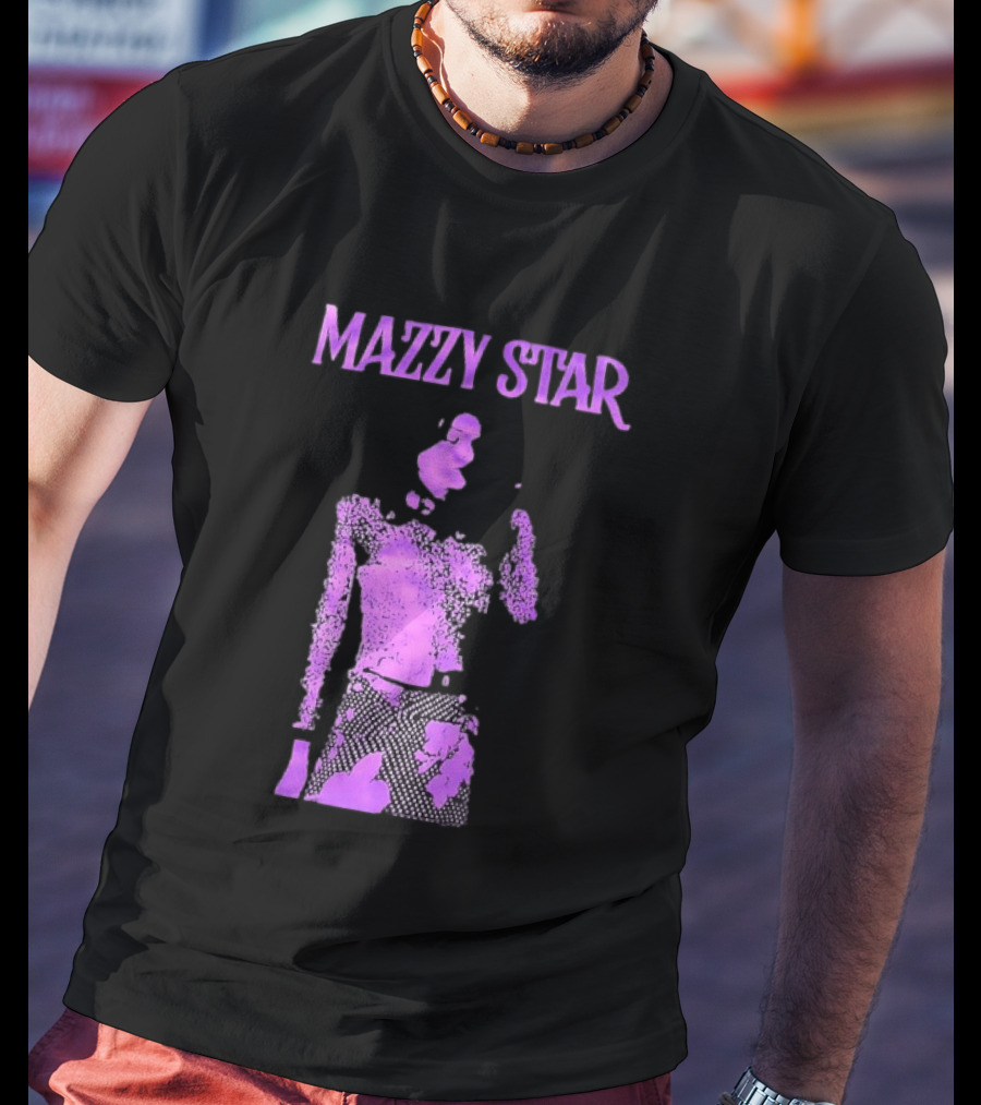 Mazzy Star Hope Sandoval Purple Aesthetic Alternative Rock T-Shirt