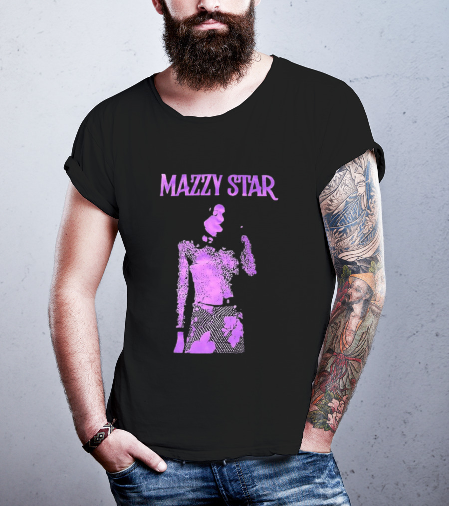 Mazzy Star Hope Sandoval Purple Aesthetic Alternative Rock T-Shirt