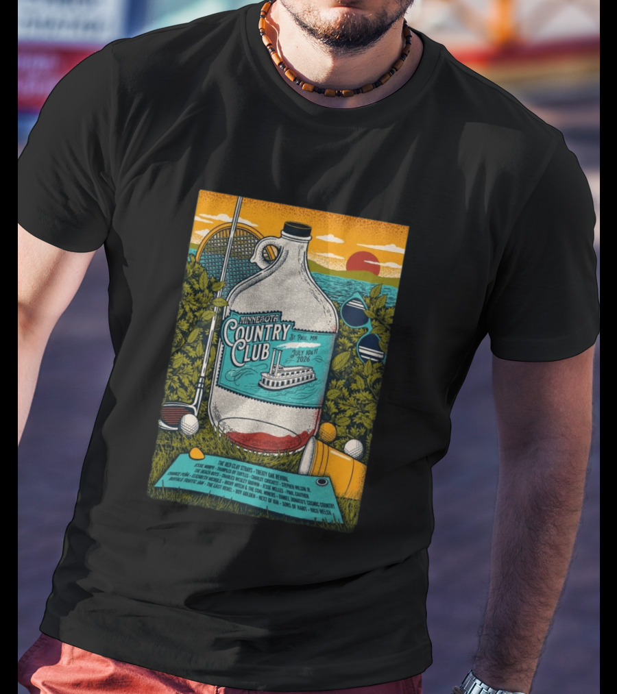 Minnesota Country Club Festival July 10 11 2026 Harriet Island Regional Park St. Paul MN T-Shirt