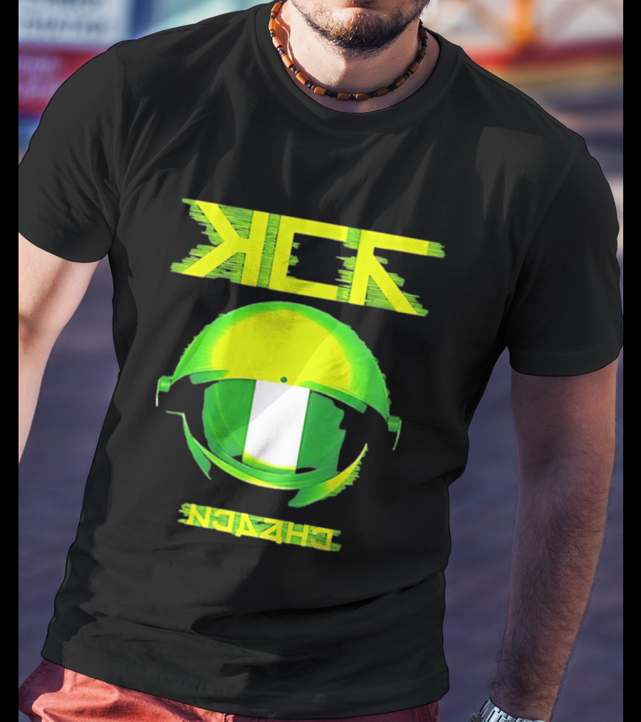 Nigeria Kick Astronaut Helmet Space Nigerian Flag T-Shirt