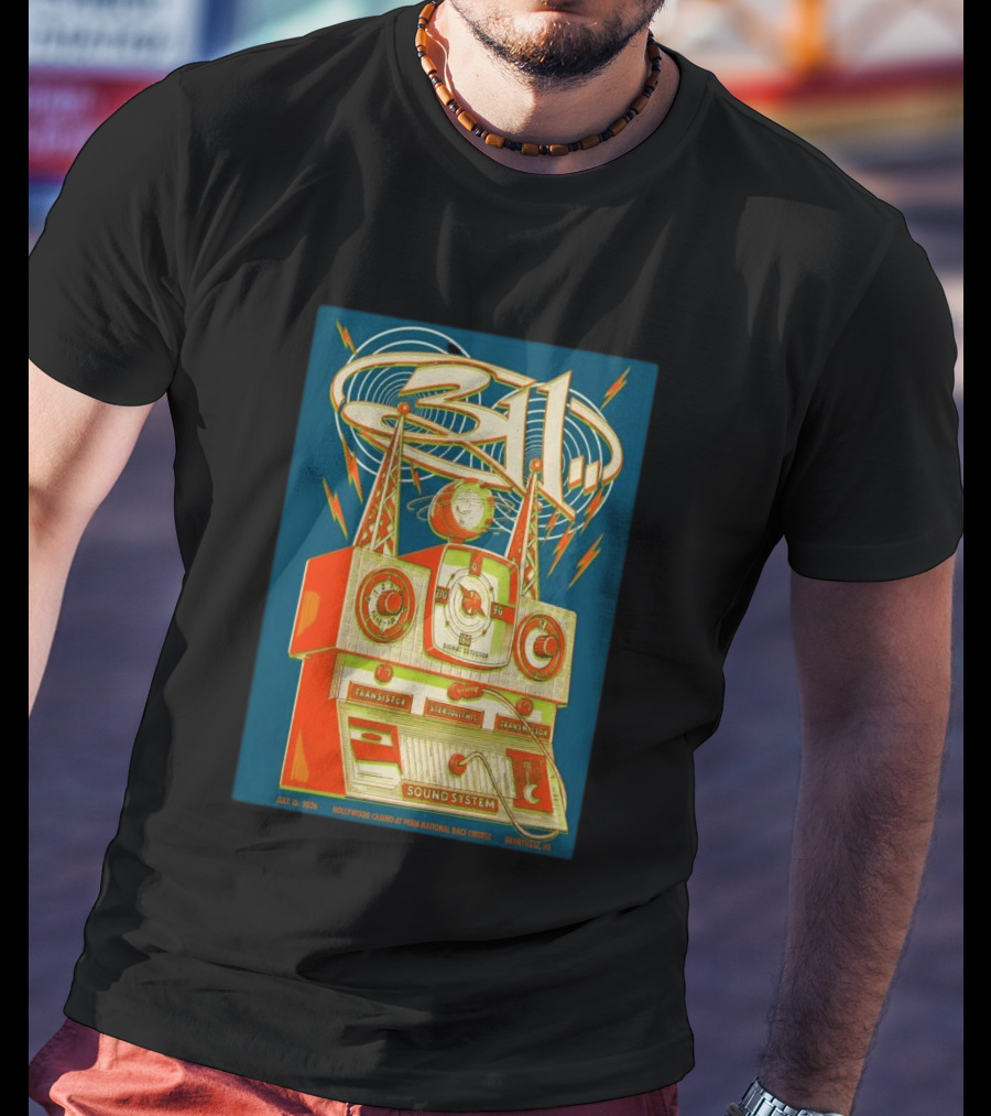 311 Grantville PA July 25 2026 Hollywood Casino Sound System T-Shirt