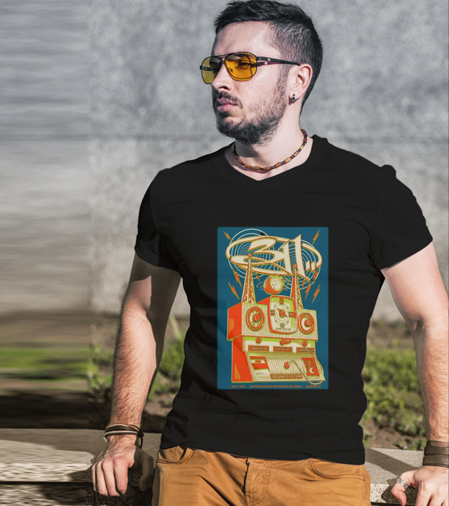311 Grantville PA July 25 2026 Hollywood Casino Sound System T-Shirt