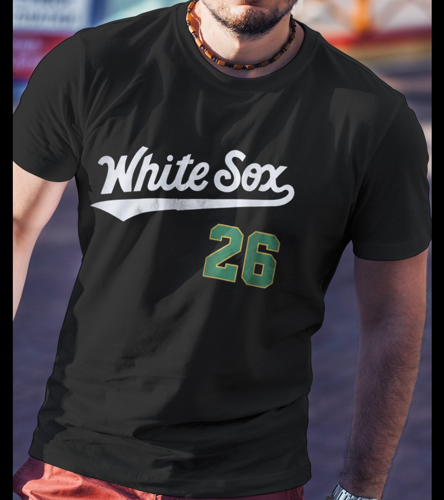 White Sox 26 African American Heritage Jersey Giveaway 2026 T-Shirt
