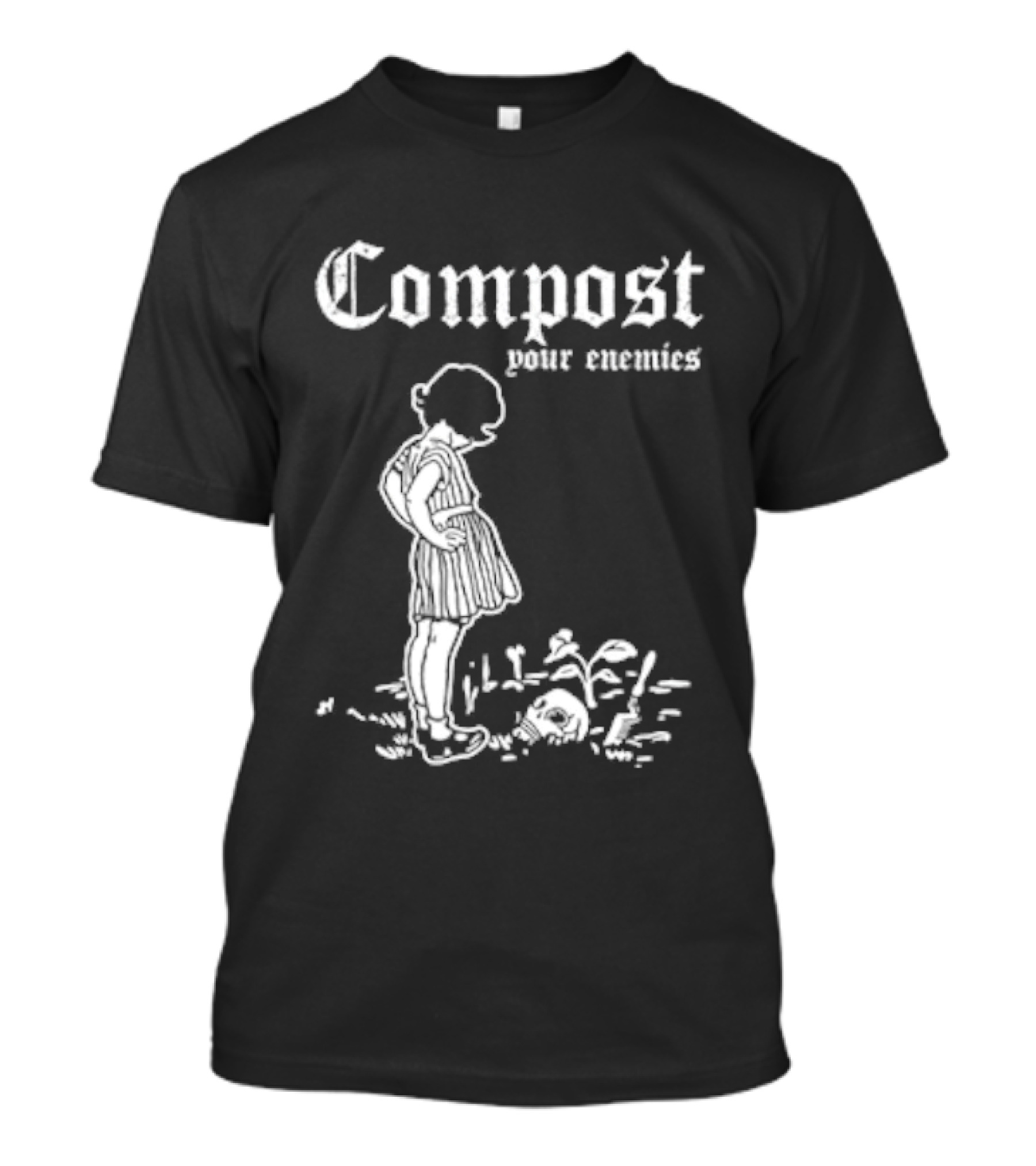 Compost Your Enemies Vintage Style Child T-Shirt