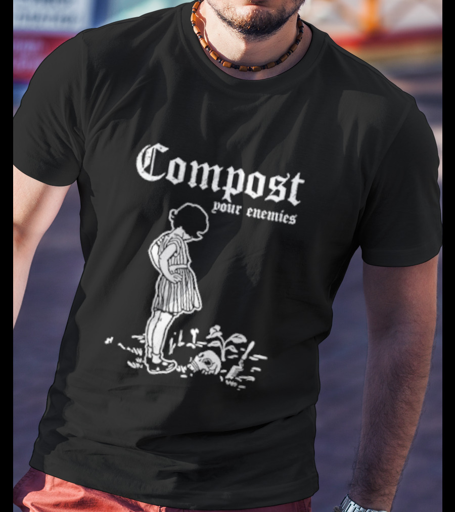 Compost Your Enemies Vintage Style Child T-Shirt