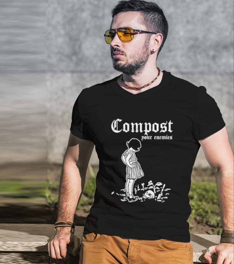 Compost Your Enemies Vintage Style Child T-Shirt