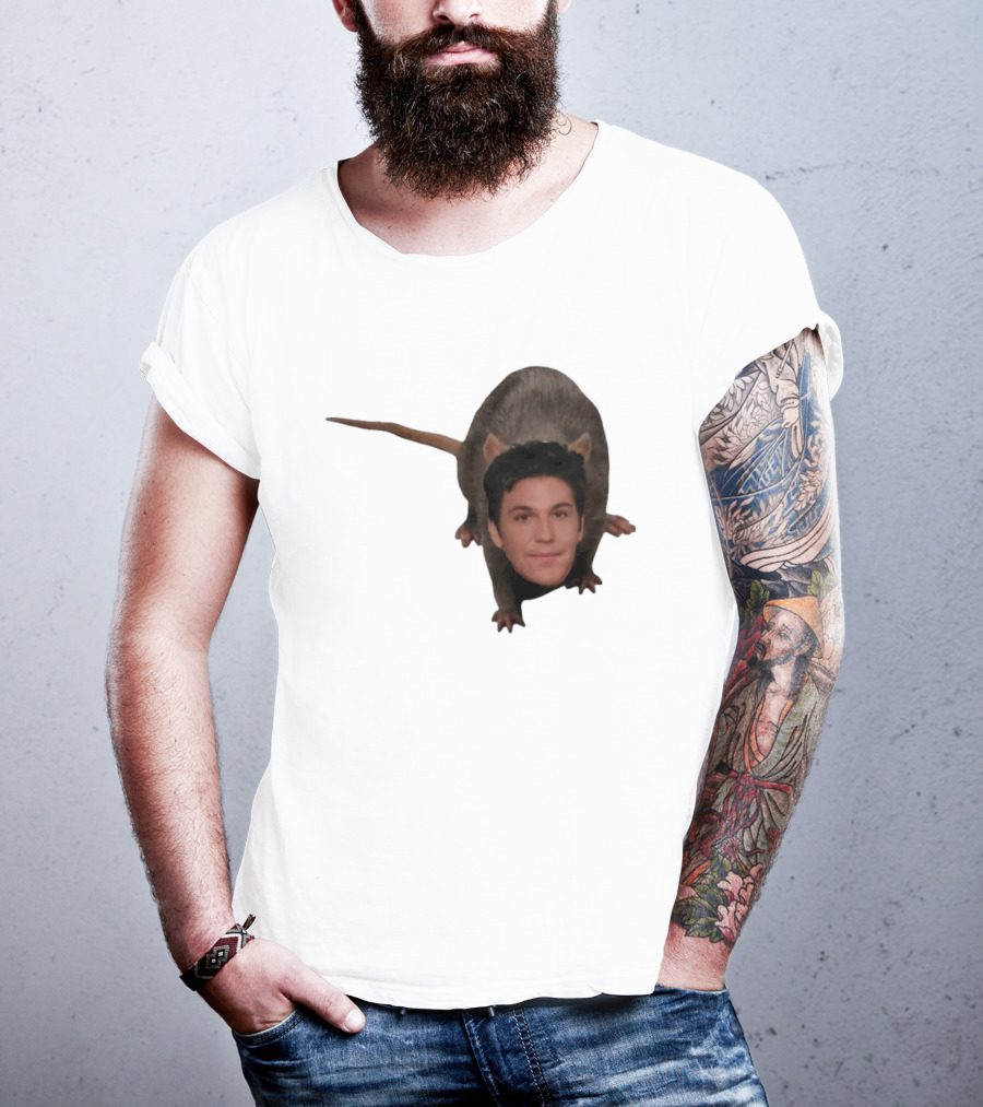 Ben Affleck Rat Meme Face Mashup T-Shirt