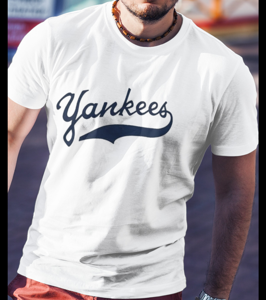 Yankees Script Baseball Yankees T-Shirt