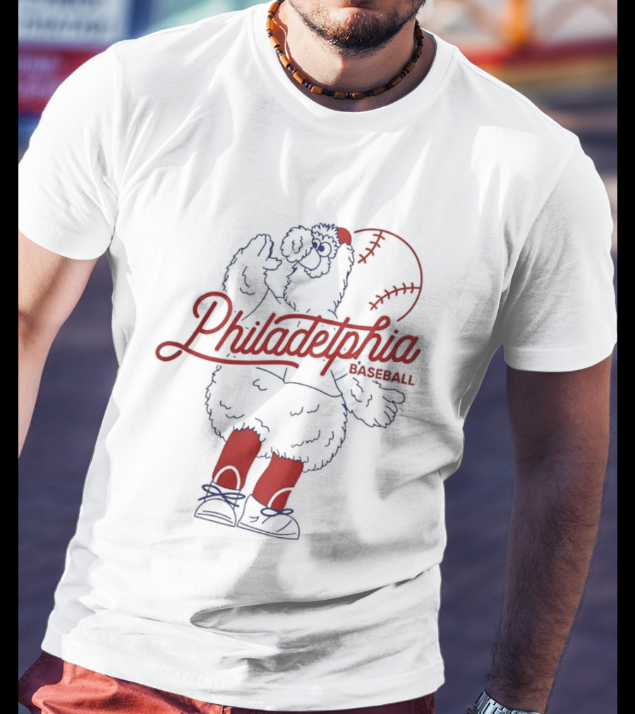 Philadelphia Phillies Phillie Phanatic Baseball T-Shirt