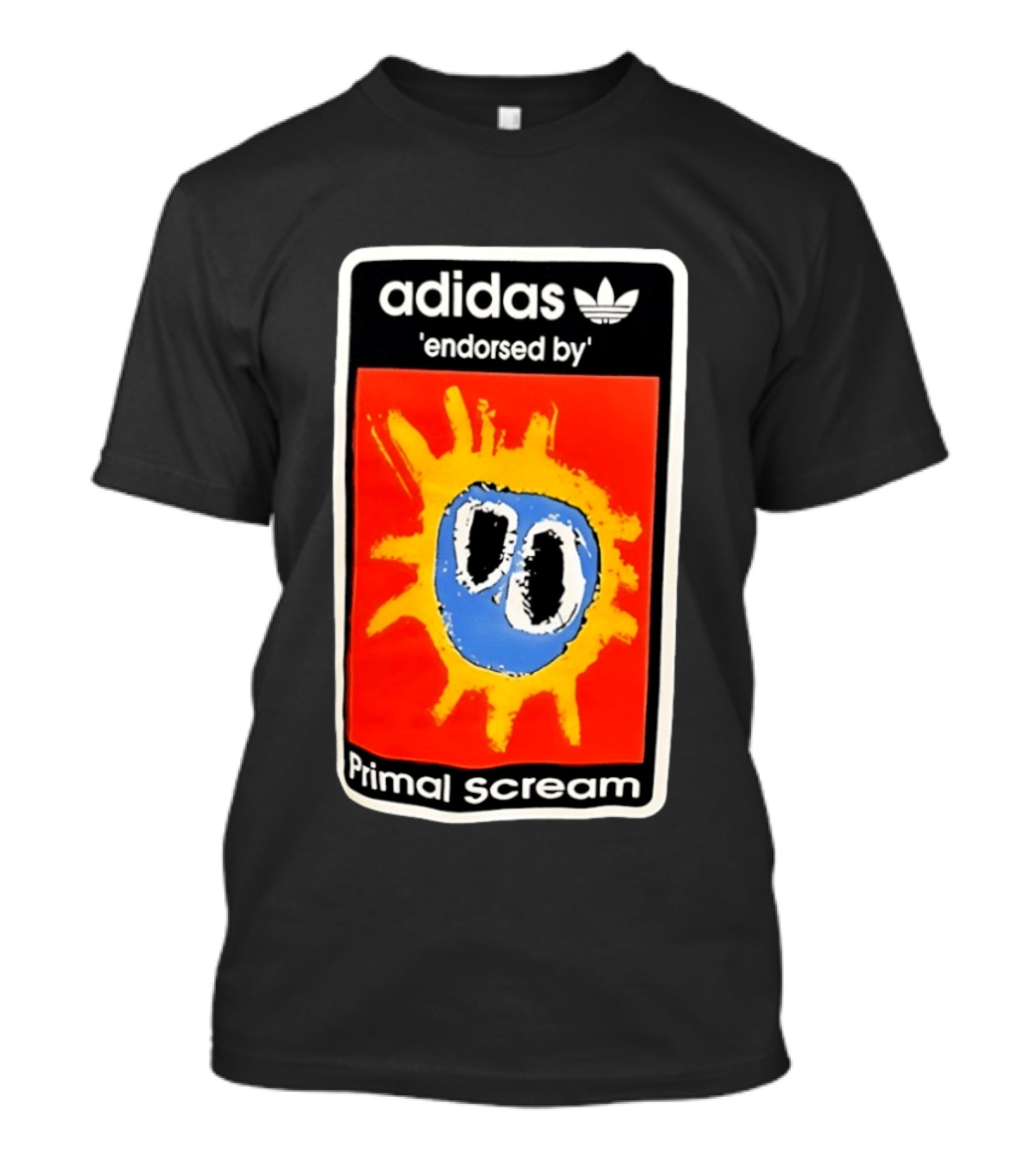 Adidas Primal Scream Endorsed Iconic Collaboration T-Shirt