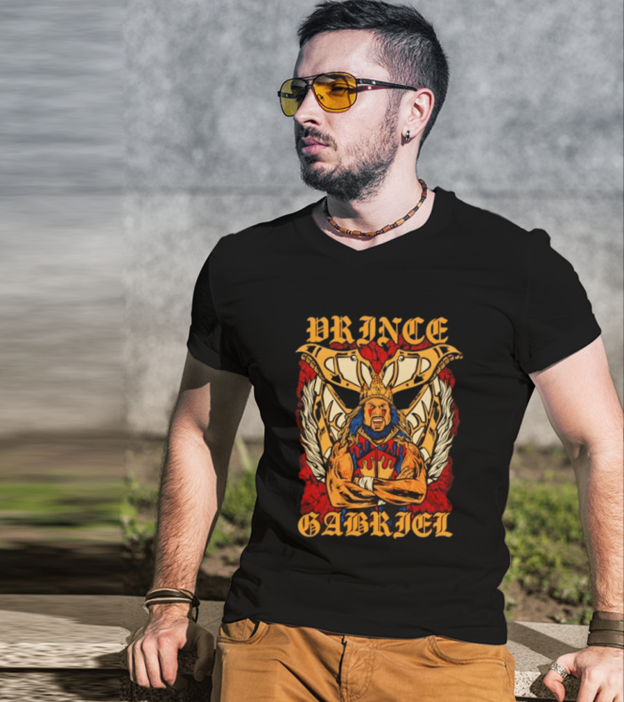 Prince Gabriel WWE Royal Warrior Wings T-Shirt