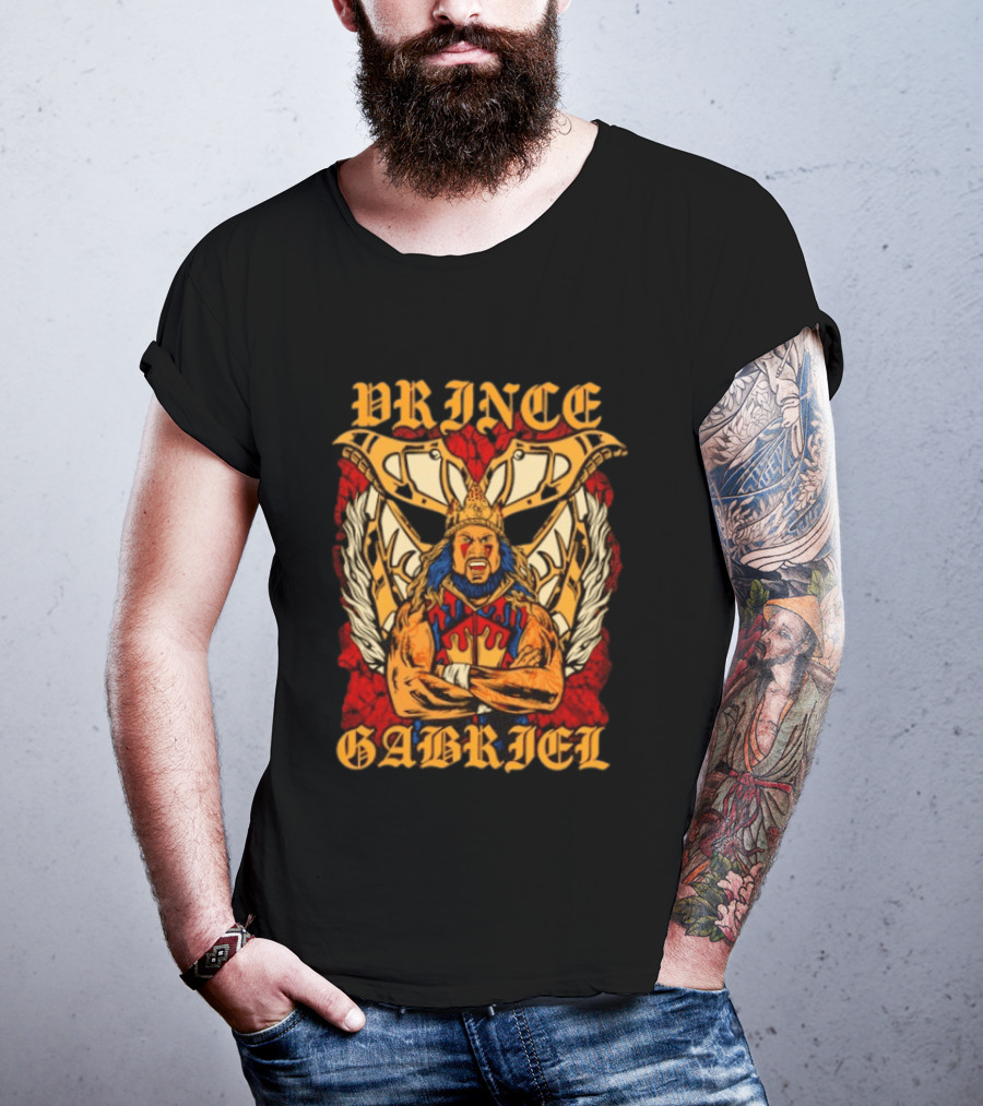 Prince Gabriel WWE Royal Warrior Wings T-Shirt