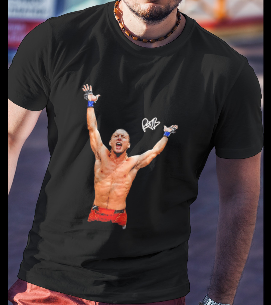 Ryan Hall UFC 2026 Victory Celebration Champion Pose T-Shirt
