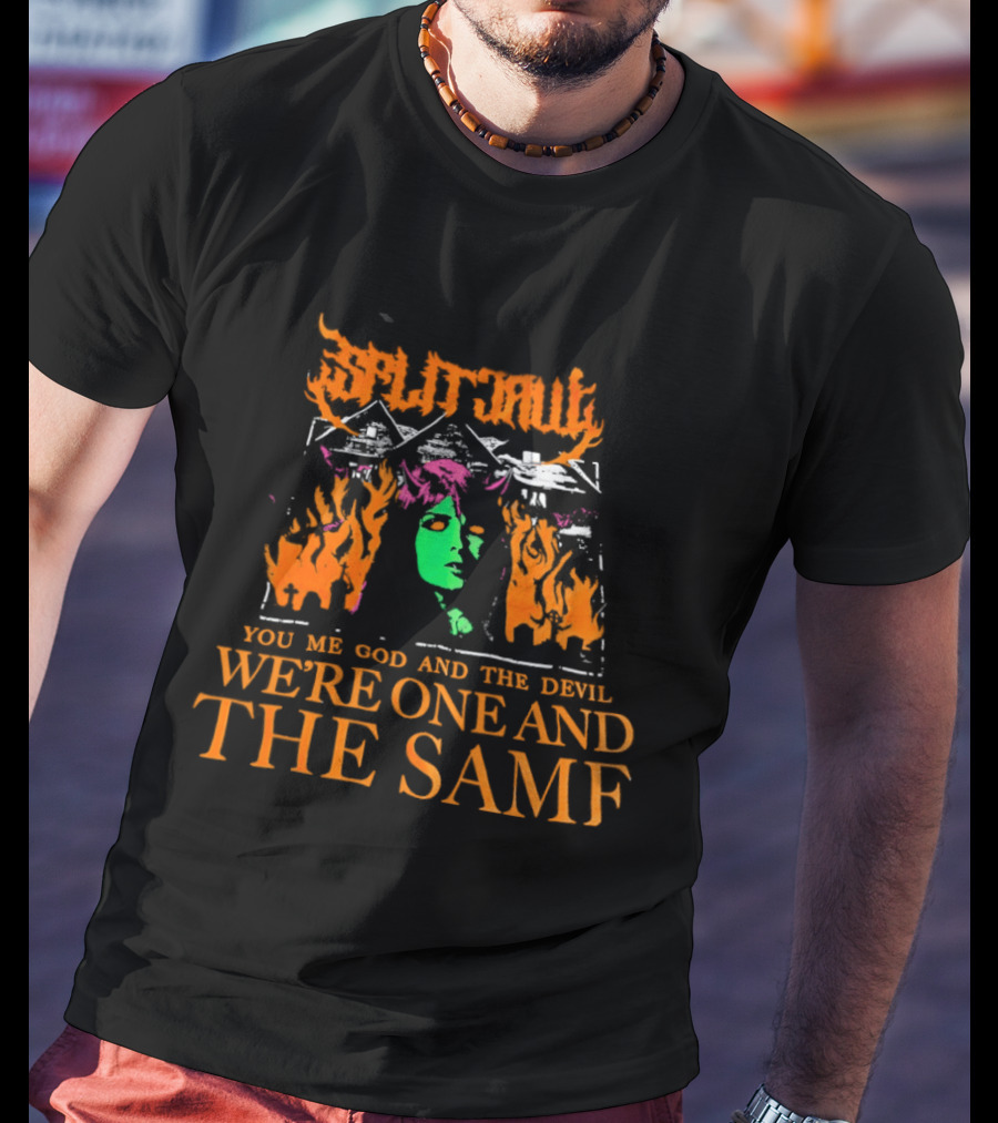 Split Jaw You Me God And The Devil We're One And The Same T-Shirt