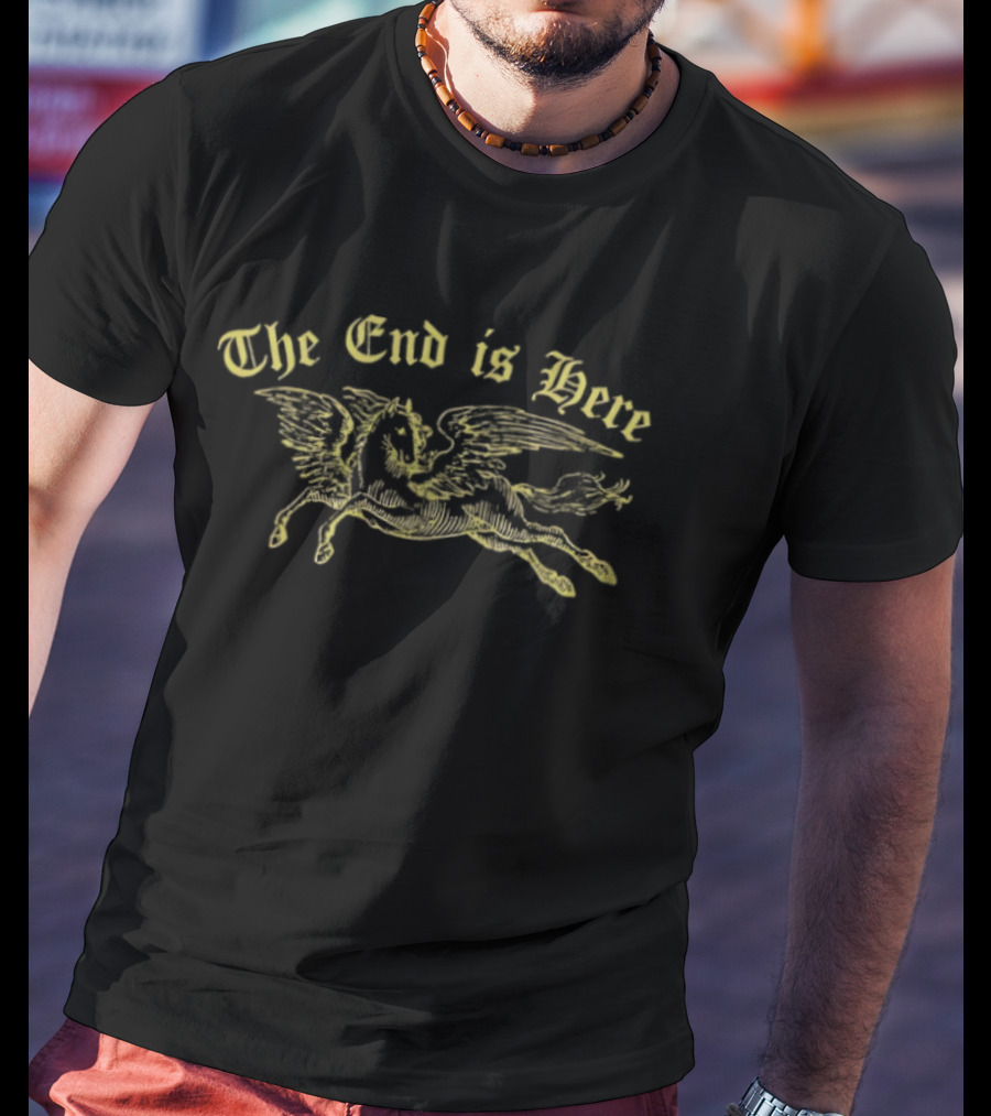 Pegasus Mythology Apocalypse The End Is Here T-Shirt