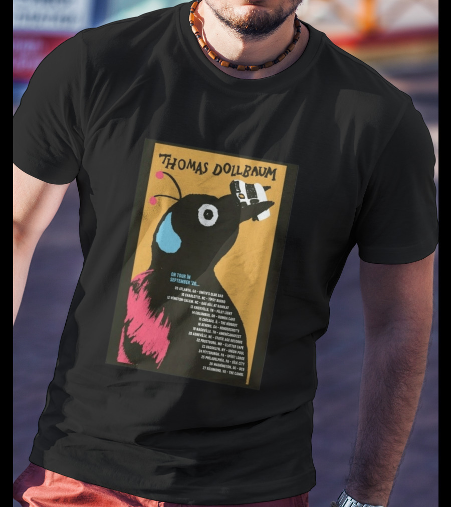 Thomas Dollbaum 2026 Tour September Concert Dates And Cities List T-Shirt