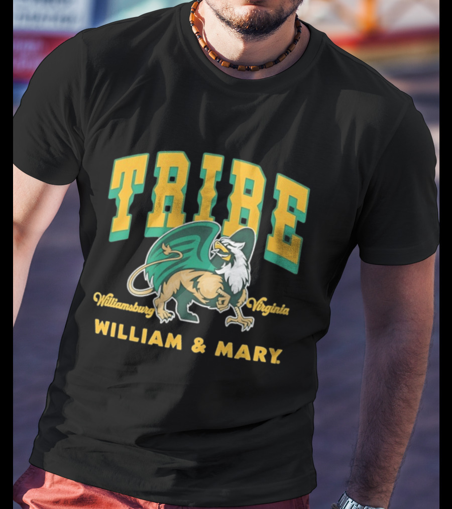 Tribe Williamsburg Virginia William & Mary Griffin T-Shirt