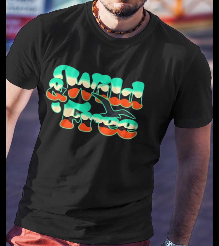 Wild And Free Bird Flight T-Shirt