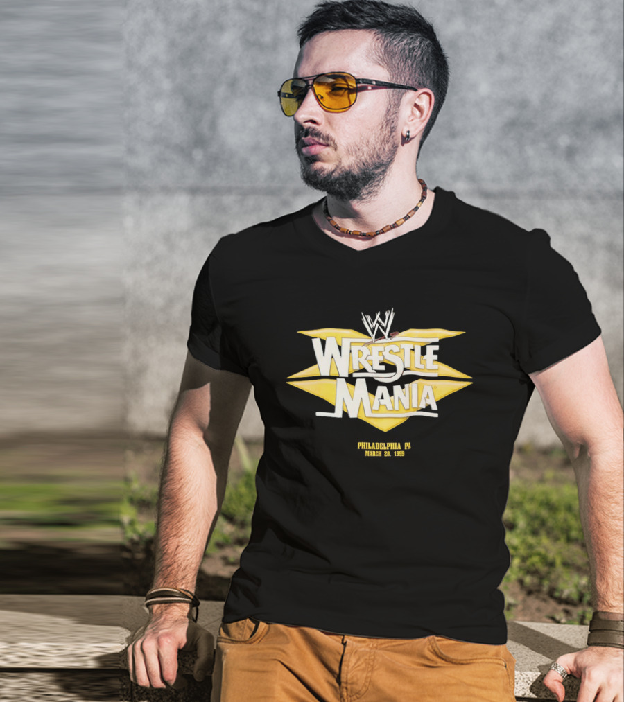 WWE WrestleMania XV Philadelphia March 28 1999 T-Shirt